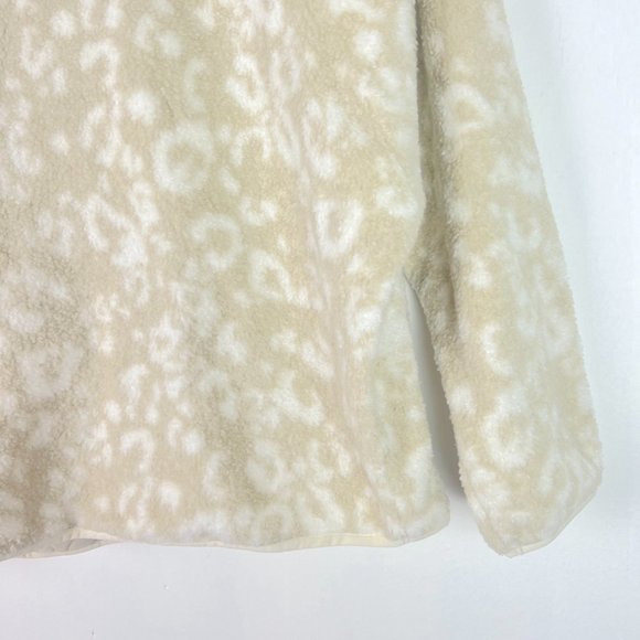 NWT All In Motion Sherpa Jacket Beige Leopard Size Small S NEW - Picture 13 of 13